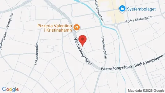 Lägenheter att hyra i Kristinehamn - kort over placeringen