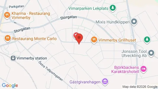 Lägenheter att hyra i Vimmerby - kort over placeringen