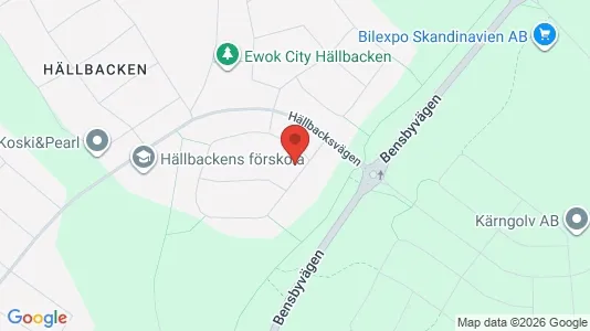 Bostadsrätter till salu i Luleå - kort over placeringen