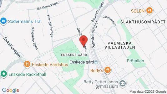 Bostadsrätter till salu i Hammarbyhamnen - kort over placeringen