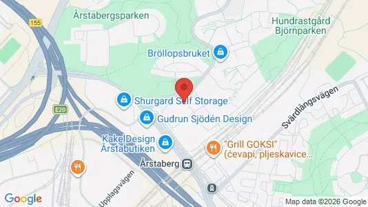 Lägenheter till salu i Södermalm - kort over placeringen