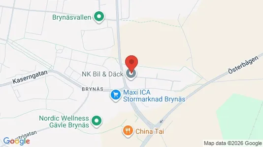 Lägenheter till salu i Gävle - kort over placeringen