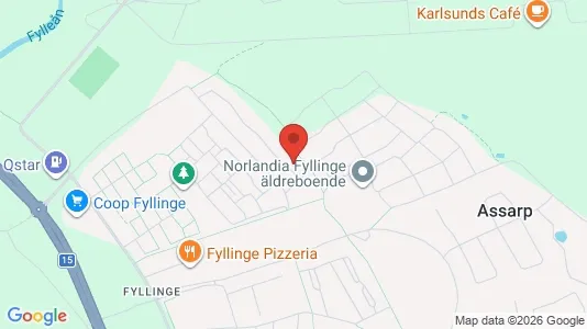 Lägenheter till salu i Halmstad - kort over placeringen