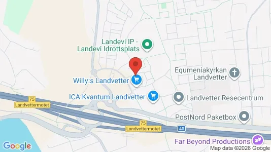 Lägenheter till salu i Härryda - kort over placeringen