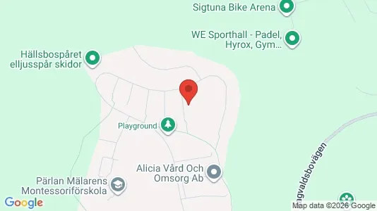 Lägenheter till salu i Sigtuna - kort over placeringen
