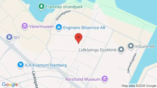 Lägenheter att hyra i Linköping - kort over placeringen