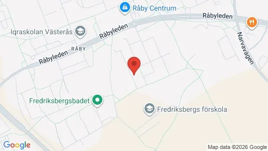 Lägenheter att hyra i Västerås - kort over placeringen