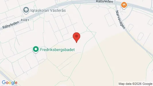 Lägenheter att hyra i Västerås - kort over placeringen