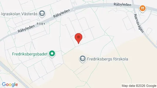 Lägenheter att hyra i Västerås - kort over placeringen