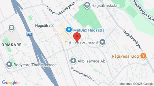 Lägenheter att hyra i Söderort - kort over placeringen