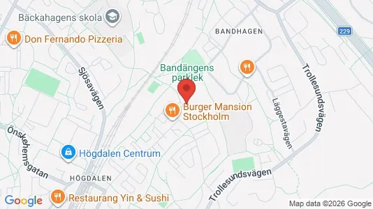 Lägenheter att hyra i Söderort - kort over placeringen