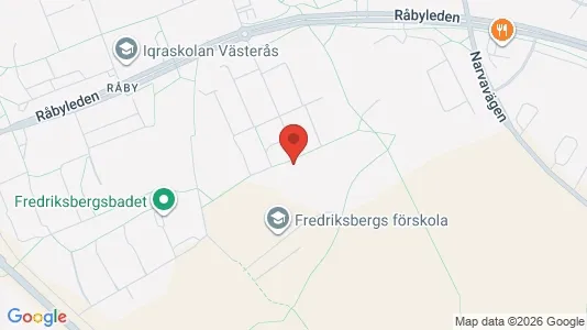 Lägenheter att hyra i Västerås - kort over placeringen