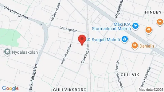 Lägenheter att hyra i Sofielund - kort over placeringen