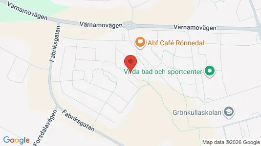 Lägenheter att hyra i Alvesta - kort over placeringen