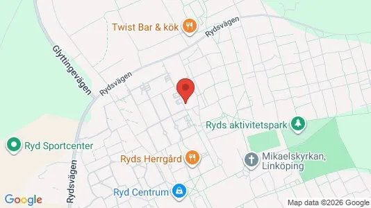 Lägenheter att hyra i Linköping - kort over placeringen