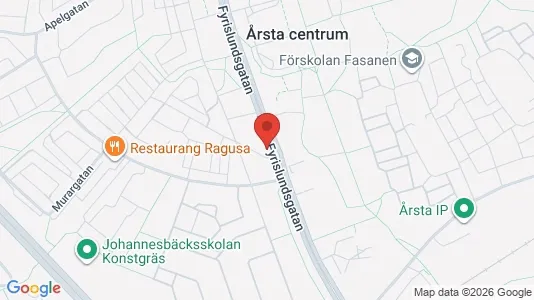 Lägenheter att hyra i Uppsala - kort over placeringen