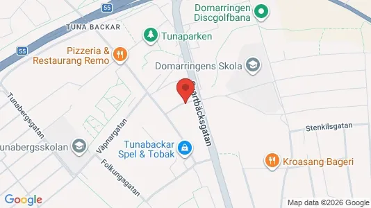 Bostadsrätter till salu i Uppsala - kort over placeringen