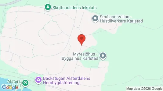 Bostadsrätter till salu i Karlstad - kort over placeringen