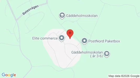 Lägenheter att hyra i Västerås - kort over placeringen