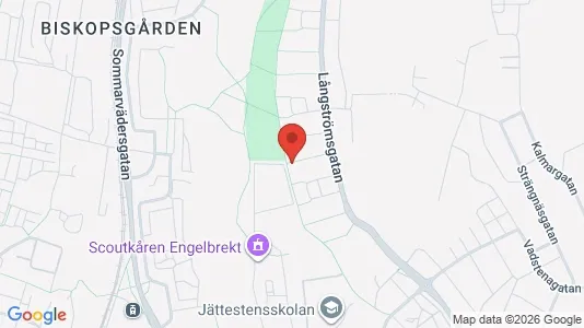 Lägenheter att hyra i Västra hisingen - kort over placeringen