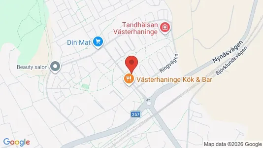 Lägenheter att hyra i Haninge - kort over placeringen