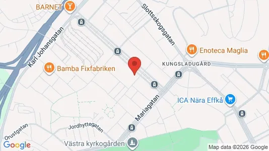 Lägenheter att hyra i Majorna-Linné - kort over placeringen