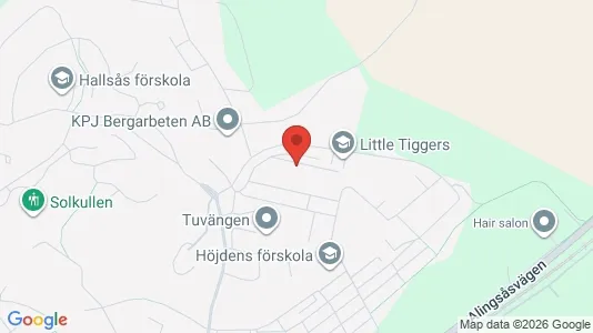 Lägenheter att hyra i Lerum - kort over placeringen