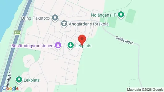 Lägenheter att hyra i Ale - kort over placeringen