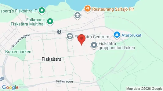 Lägenheter att hyra i Nacka - kort over placeringen