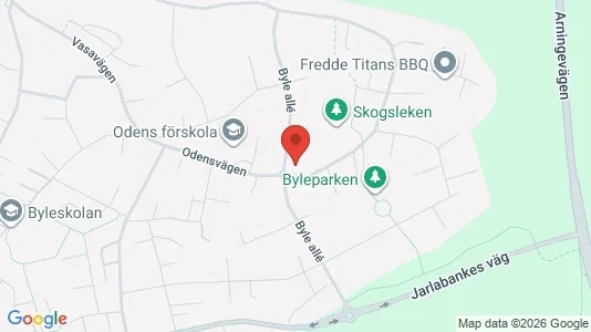 Lägenheter att hyra i Täby - kort over placeringen