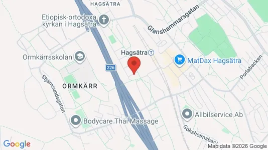 Lägenheter att hyra i Söderort - kort over placeringen