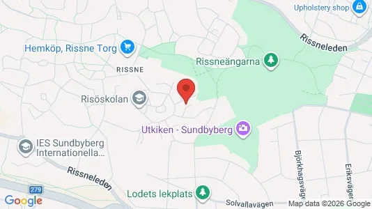 Lägenheter att hyra i Sundbyberg - kort over placeringen