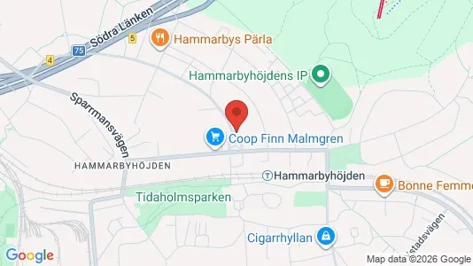 Lägenheter att hyra i Söderort - kort over placeringen