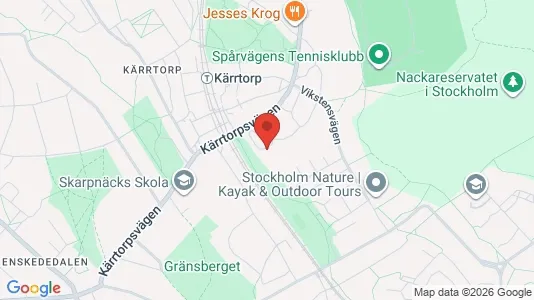 Lägenheter att hyra i Söderort - kort over placeringen