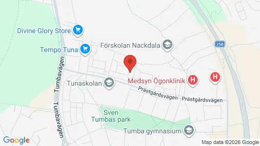 Lägenheter att hyra i Botkyrka - kort over placeringen