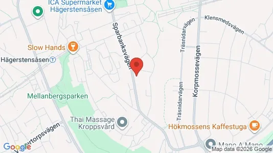 Lägenheter att hyra i Söderort - kort over placeringen