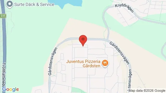 Lägenheter att hyra i Angered - kort over placeringen