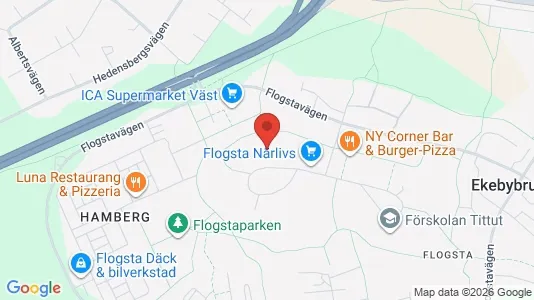 Lägenheter att hyra i Uppsala - kort over placeringen