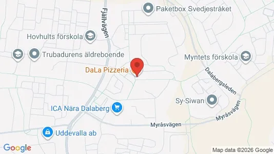 Lägenheter att hyra i Uddevalla - kort over placeringen