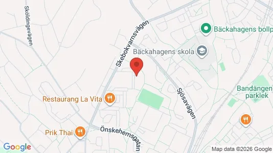 Lägenheter att hyra i Söderort - kort over placeringen