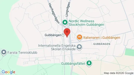 Lägenheter att hyra i Söderort - kort over placeringen