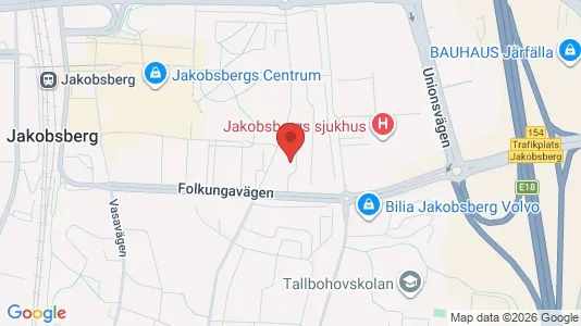 Lägenheter att hyra i Järfälla - kort over placeringen