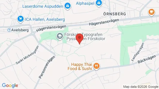 Lägenheter att hyra i Söderort - kort over placeringen