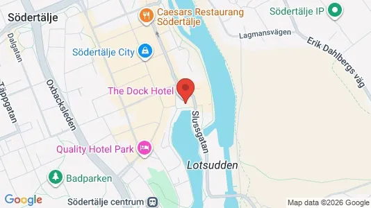 Lägenheter att hyra i Södertälje - kort over placeringen