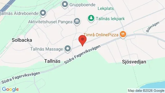 Lägenheter att hyra i Timrå - kort over placeringen