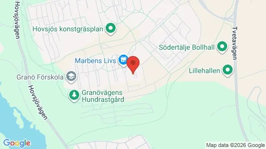 Lägenheter att hyra i Södertälje - kort over placeringen