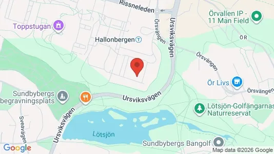 Lägenheter att hyra i Sundbyberg - kort over placeringen