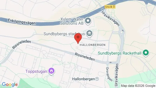 Lägenheter att hyra i Sundbyberg - kort over placeringen