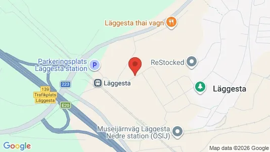 Lägenheter att hyra i Strängnäs - kort over placeringen