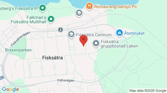 Lägenheter att hyra i Nacka - kort over placeringen